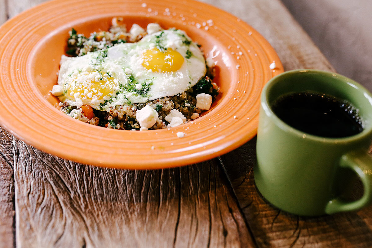 Fresh breakfast at Freshies