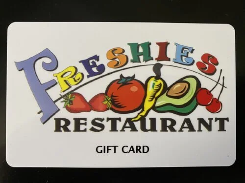 Freshies gift card